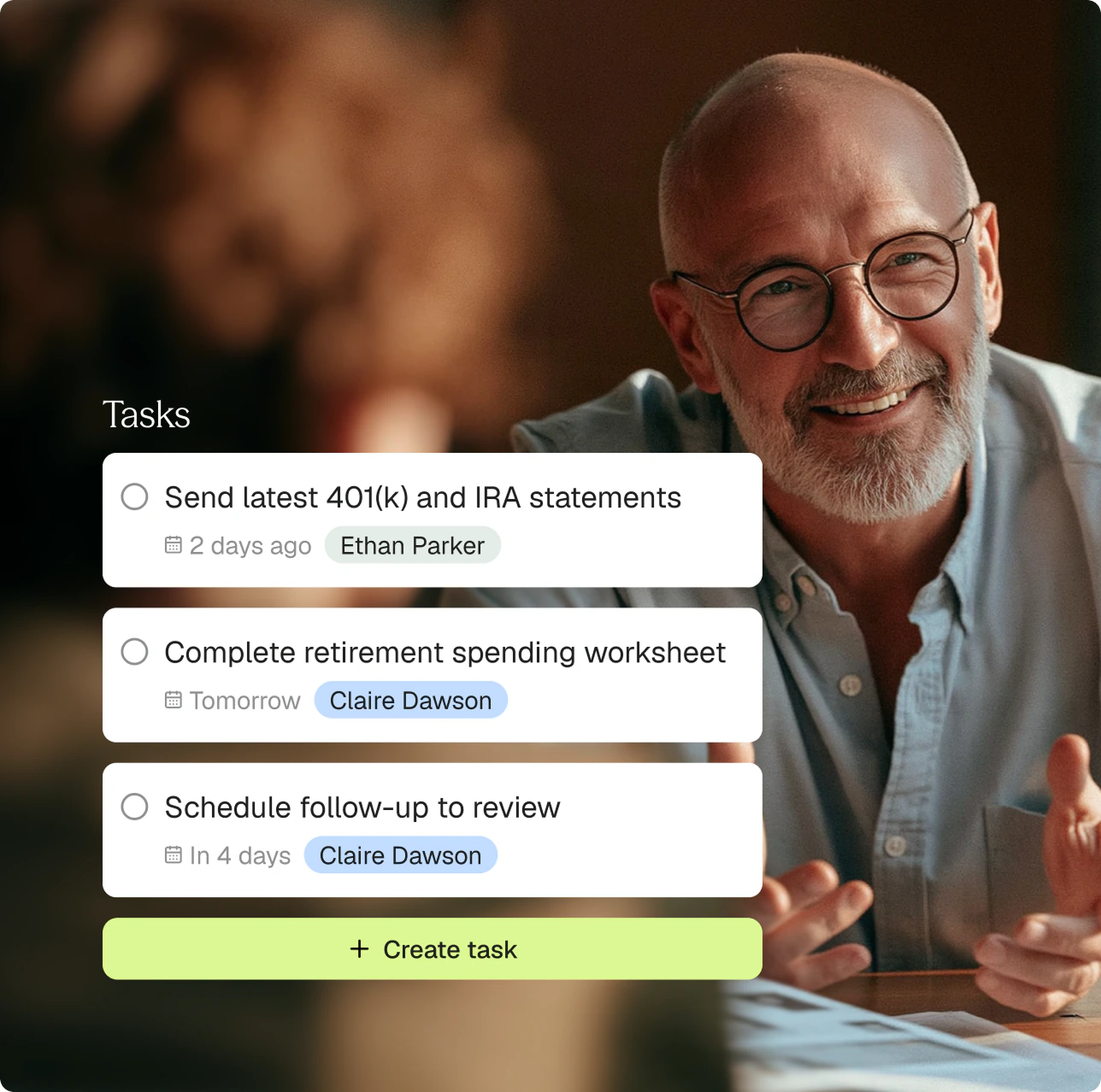 Turn notes into real action.