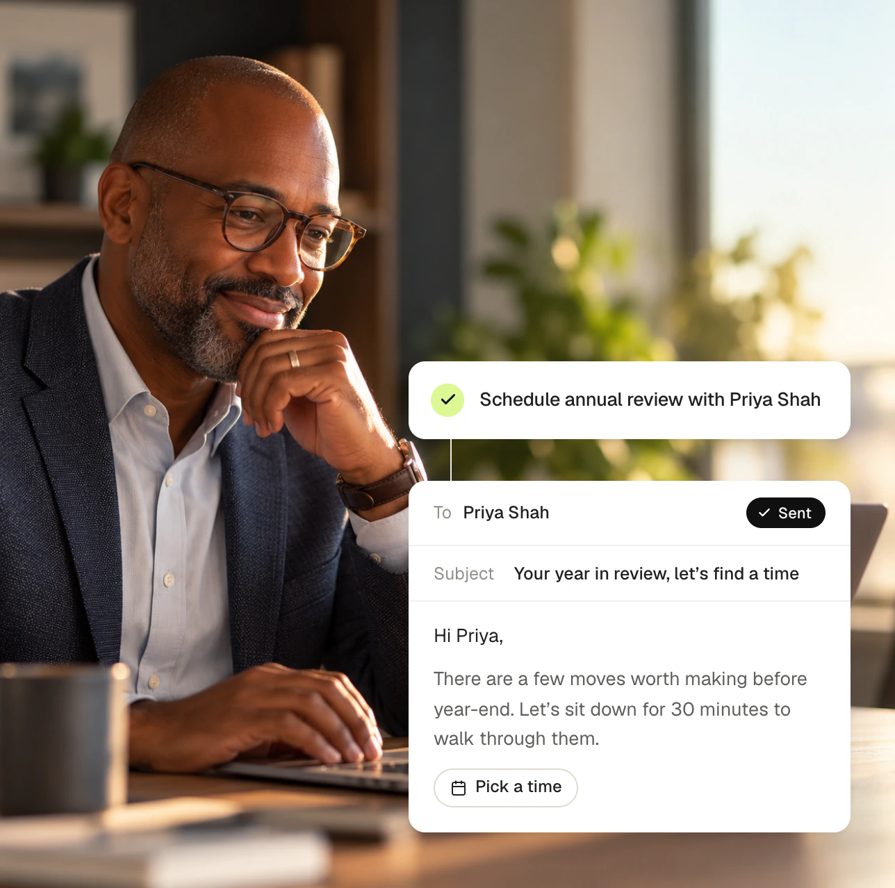 Done-for-you tasks.